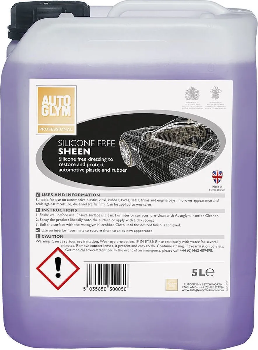 Autoglym Silicone Free Sheen 5L