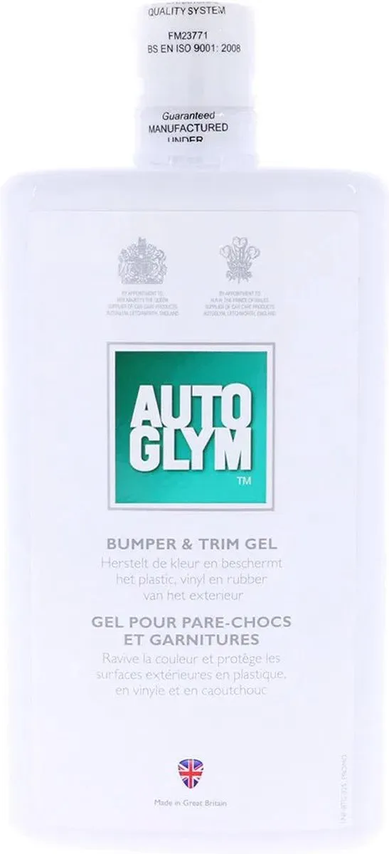 Autoglym Bumper & Trim Gel 500ml - afbeelding 6 van 6
