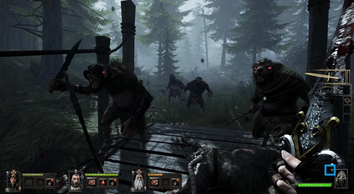 Plaion Warhammer Vermintide PS4 - 2 Spelers - Beschermhoes - afbeelding 6 van 6