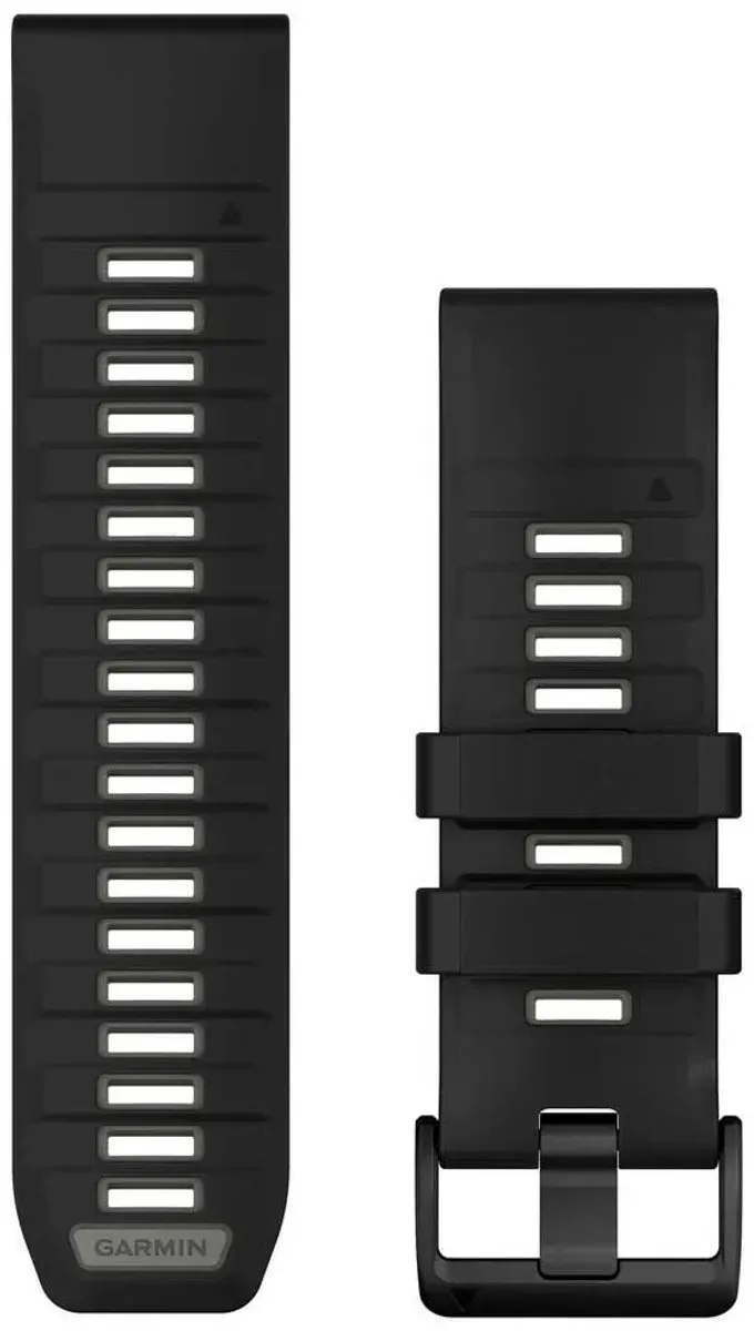 Garmin Quickfit 26 Silicone Horlogeband - 26mm - Zwart