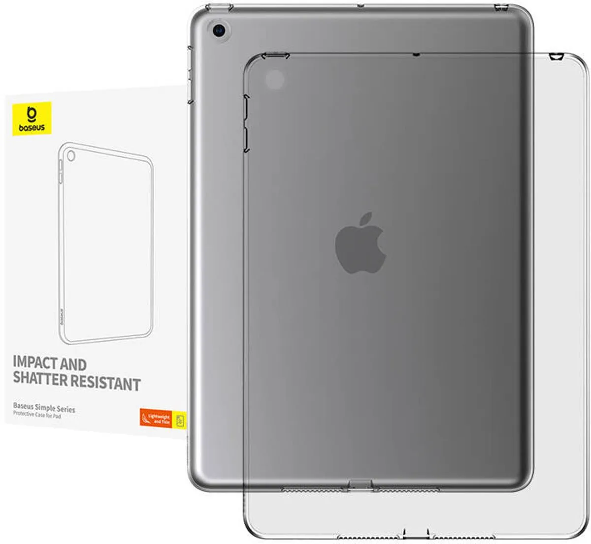 Baseus Hoesje iPad Pro 10.5 2017 - Transparant - afbeelding 4 van 6