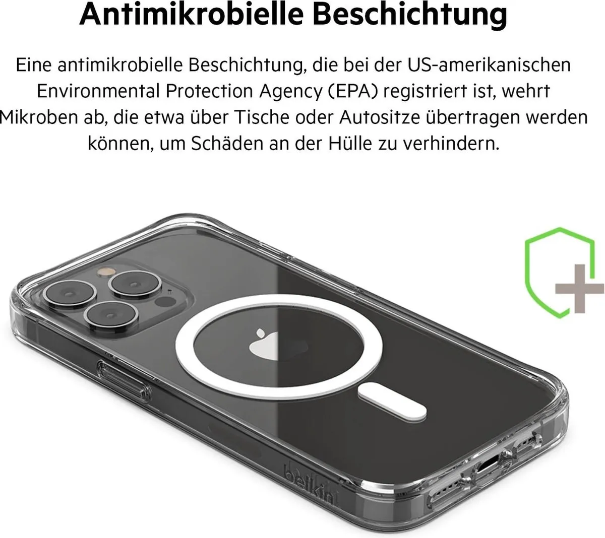 Belkin MSA006BTCL Telefoonhoes iPhone 13 Pro - Overig
