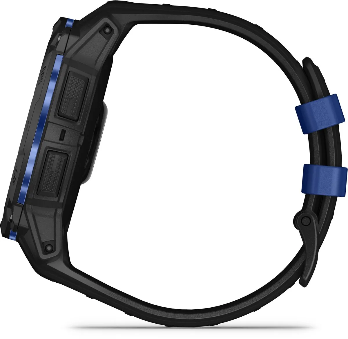 Garmin Instinct 3 Smartwatch - 50mm AMOLED - Bolt Blue Limited Edition