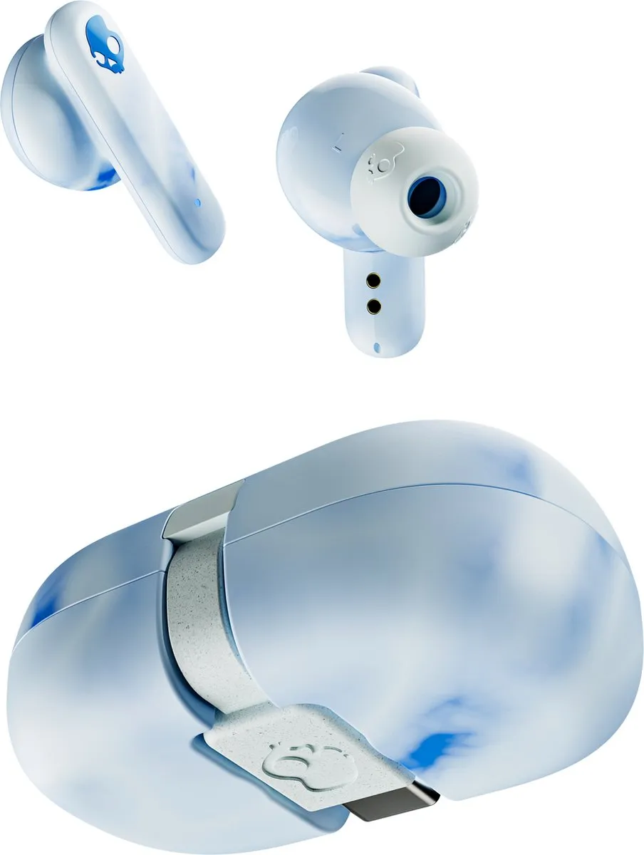 Skullcandy Eco Buds S2EOW-Q764 In-Ear Oordopjes - Wit/Blauw