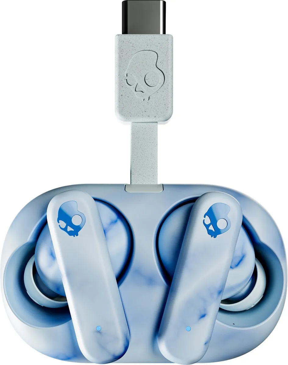 Skullcandy Eco Buds S2EOW-Q764 In-Ear Oordopjes - Wit/Blauw