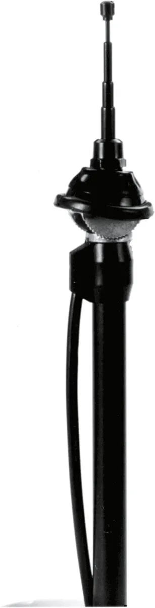 Carpoint Telescoopantenne 100cm - Zwart
