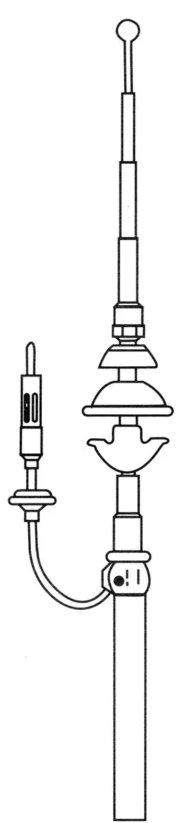 Carpoint Telescoopantenne 100cm