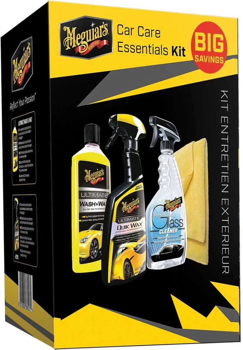 Meguiars Car Care Essentials Kit