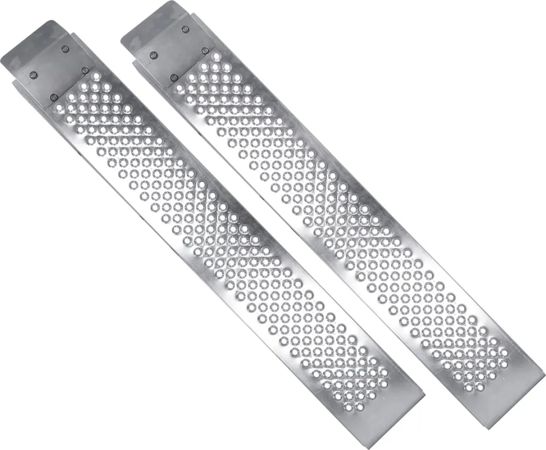 Carpoint Stalen Oprijplaten 2x150cm - 225kg - Zilver