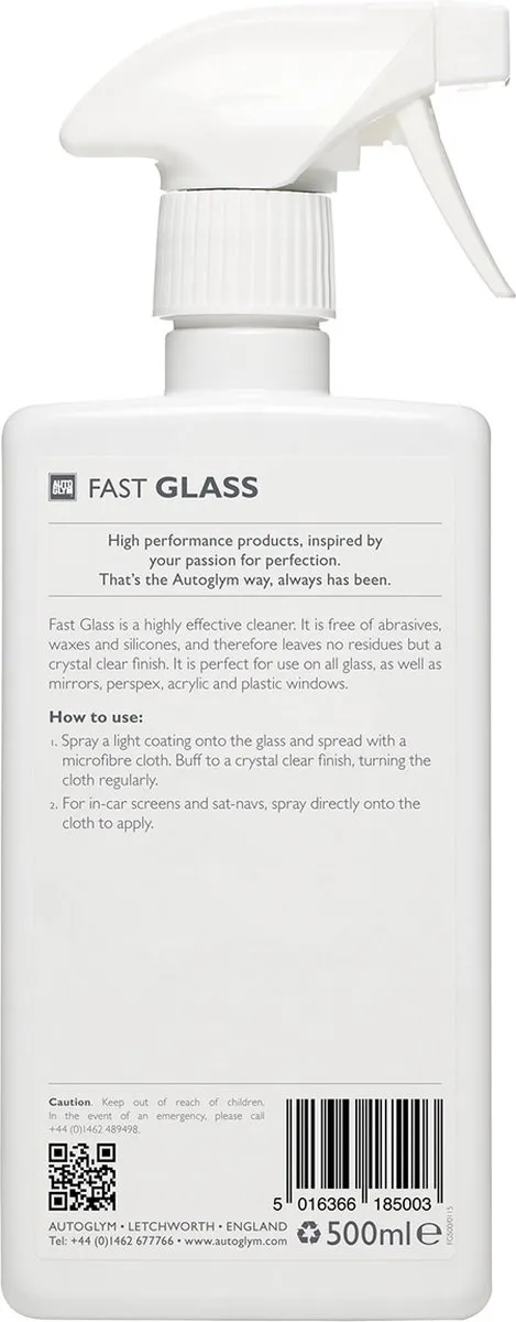 Autoglym Fast Glass 500ml - afbeelding 6 van 6