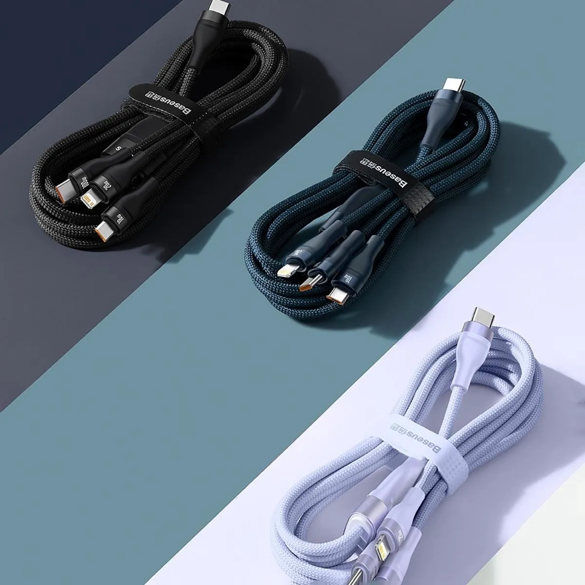 Baseus 100W Flash Series 2 CASS030201 Kabel - 1,5m - Zwart