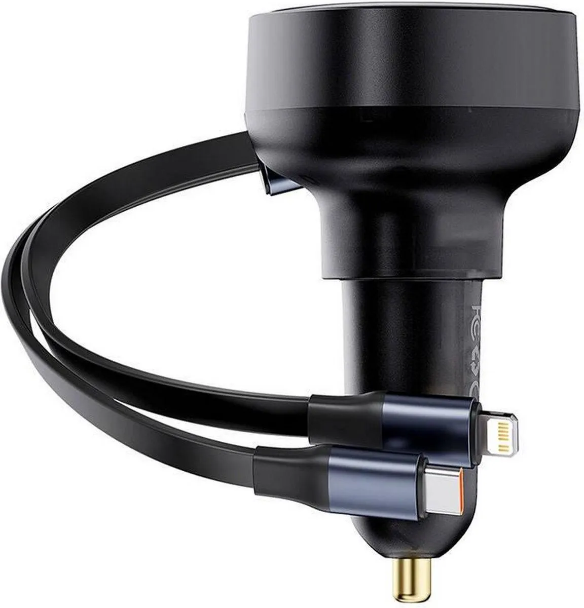 Baseus C00057802111-00 Oplader 60W - Zwart - Universeel - afbeelding 4 van 6
