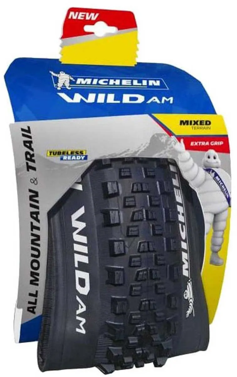 Michelin Wild AM2 Buitenband 27.5" - Tubeless Ready - Zwart