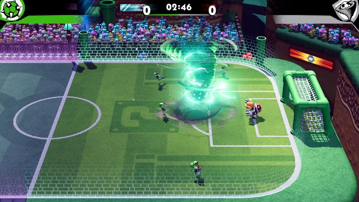 Nintendo Mario Strikers Battle League Football - Engelse verpakking