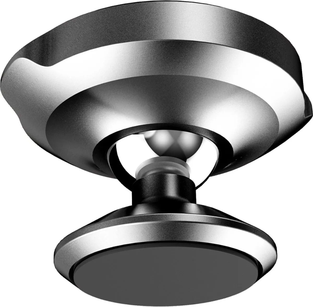 Baseus Magnetische Auto Telefoonhouder - Grijze Magneet - 360° Draaibaar