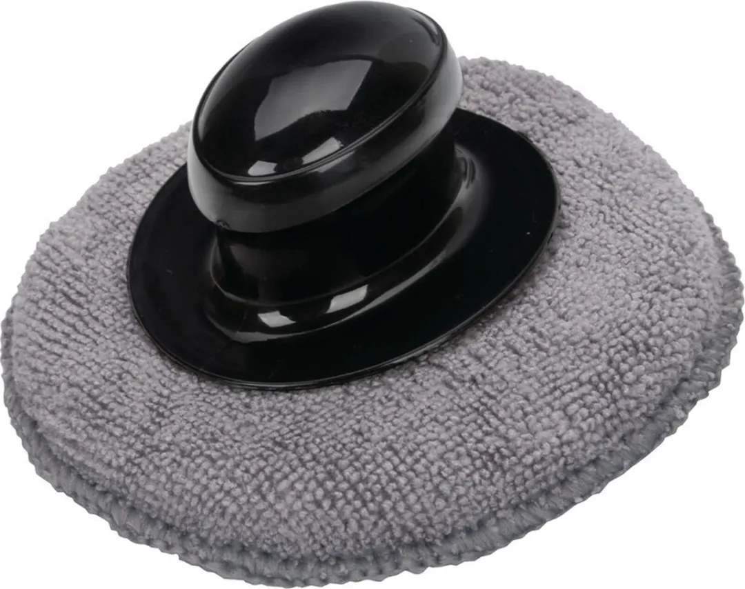 Lampa Microfiber Poetspads met Handvat - Grijs
