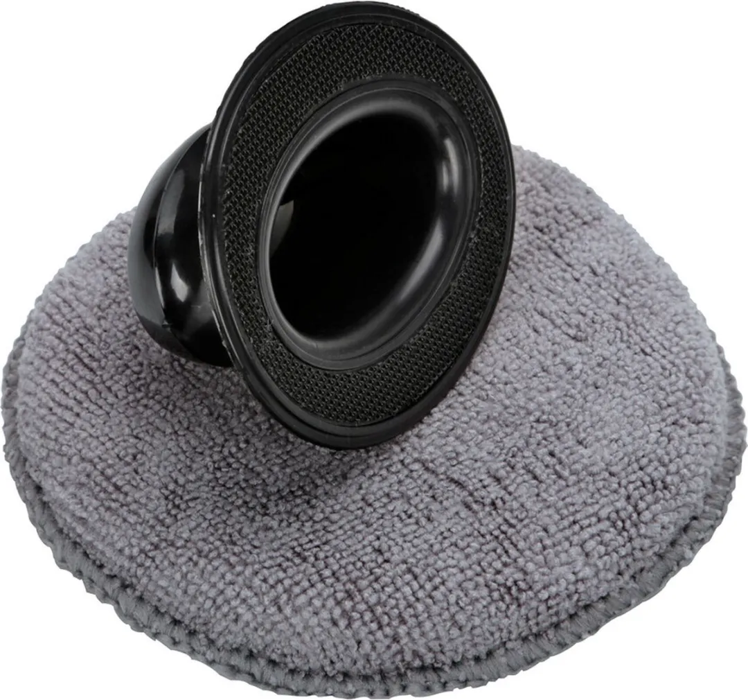Lampa Microfiber Poetspads met Handvat - Grijs