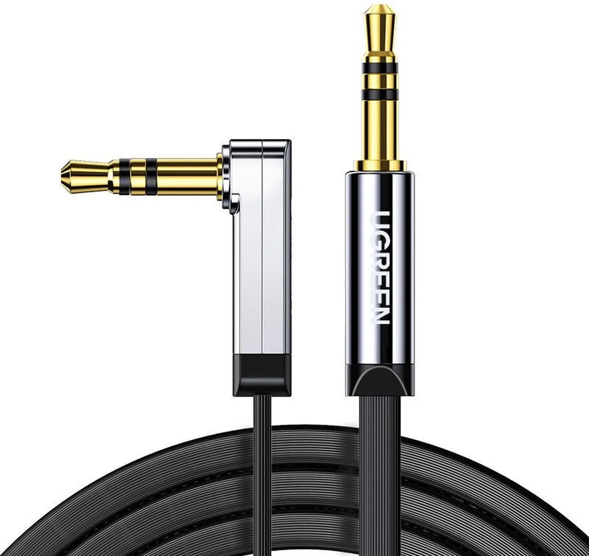 UGREEN UG005 3.5mm Jack Kabel - 3m - Zwart