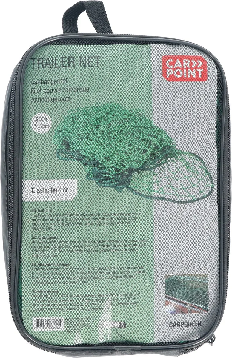 Carpoint Aanhangwagennet 200x300cm - Groen