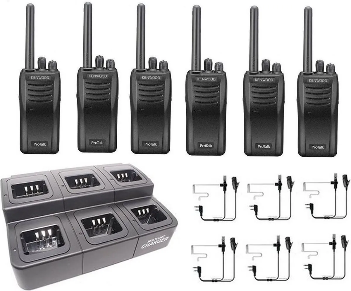 Kenwood TK3501 PMR446 Portofoons Set