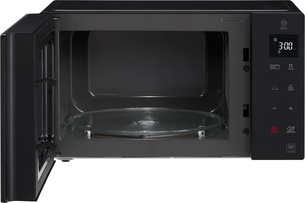 LG MH6535GDS Magnetron met Grill 1150W - Zwart - afbeelding 3 van 6