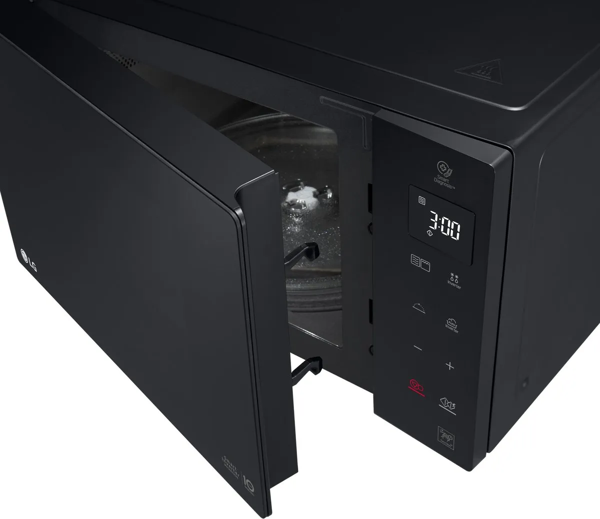 LG MH6535GDS Magnetron met Grill 1150W - Zwart - afbeelding 2 van 6