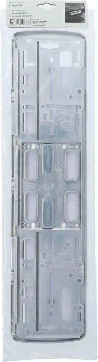 Carpoint Onderlegplaat Europa 53x14cm - Chroom