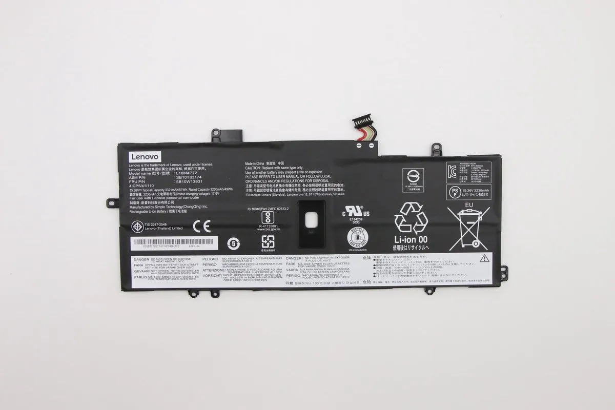 Lenovo 5B10W13931 Laptop Accu