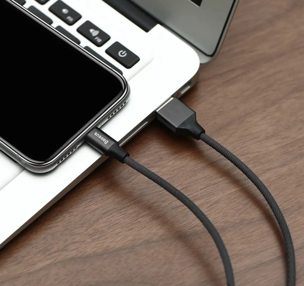 Baseus Yiven USB/Lightning Kabel 1,2M - CALYW-01 - Zwart