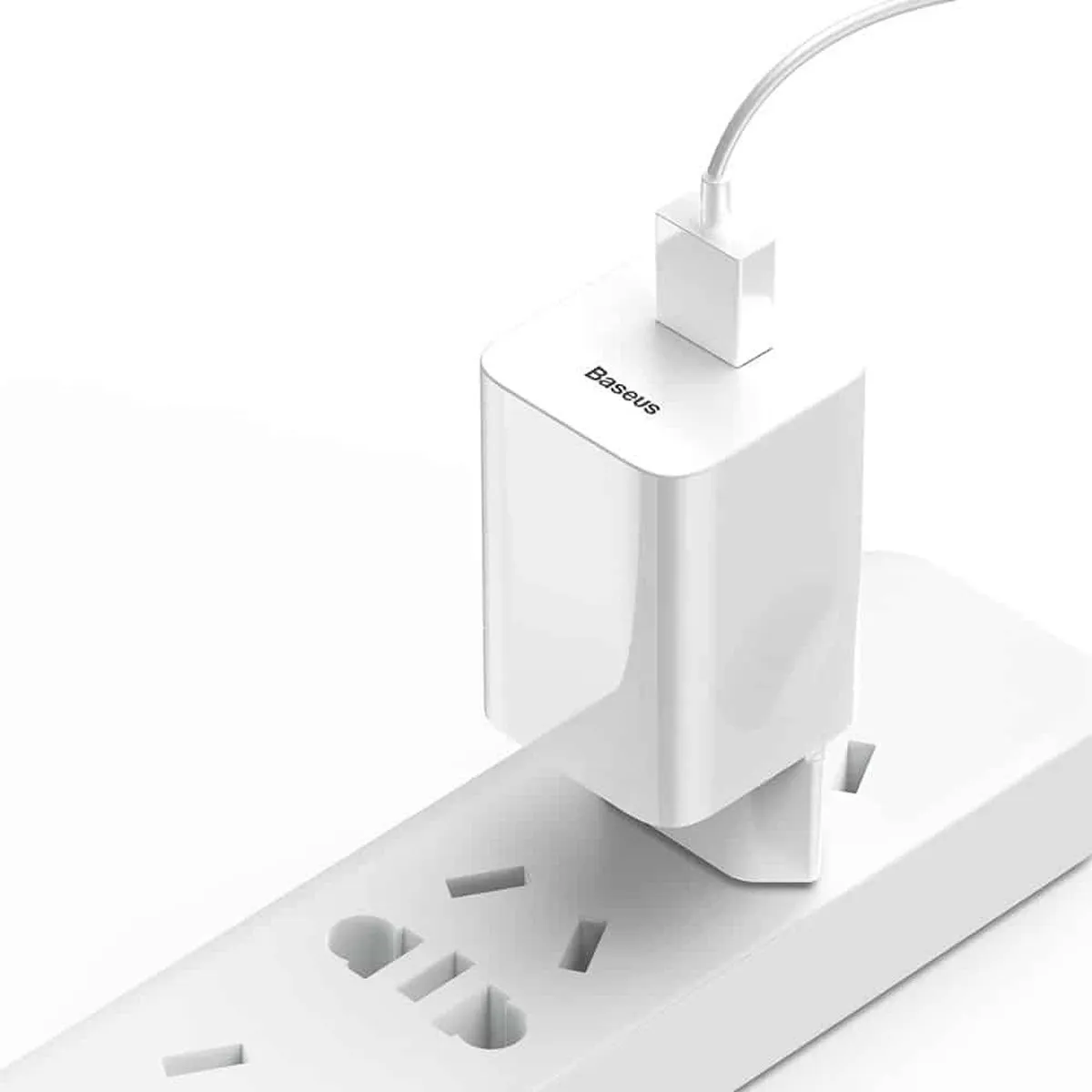 Baseus Quick Charge 3.0 Travel Wall Charger 24W - Transparant