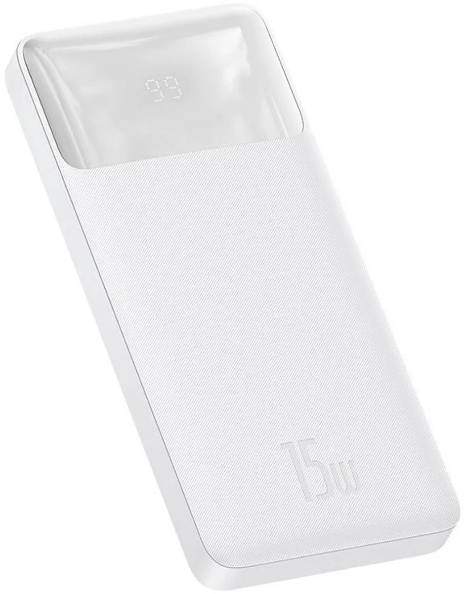 Baseus Bipow PPBD050002 Powerbank 10000mAh - 15W Wit