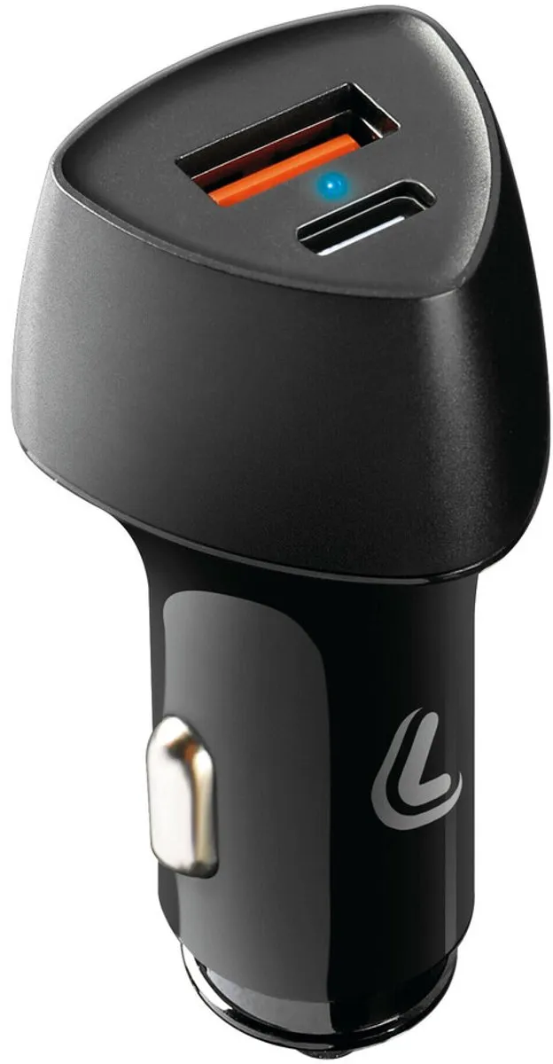 Lampa USB Power Pro 48W - 2 USB Poorten - Zwart