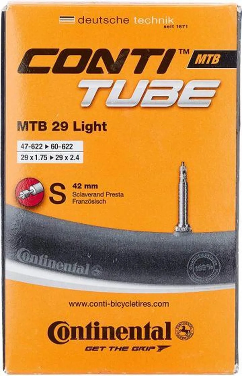 Continental Binnenband 28/29 Light 47/62-662 - Presta Ventiel