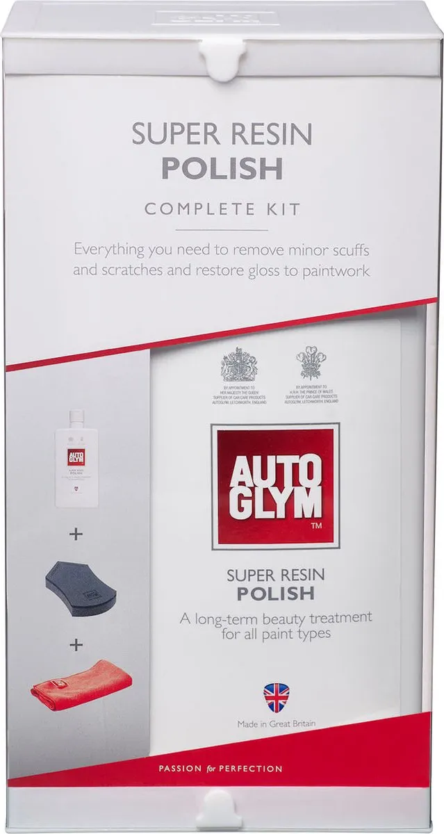 Autoglym Super Resin Polish Complete Kit - 3 Stuks