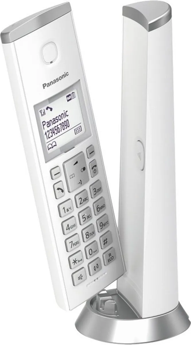 Panasonic KX-TGK220GW Draadloze Telefoon - Glanzend Wit