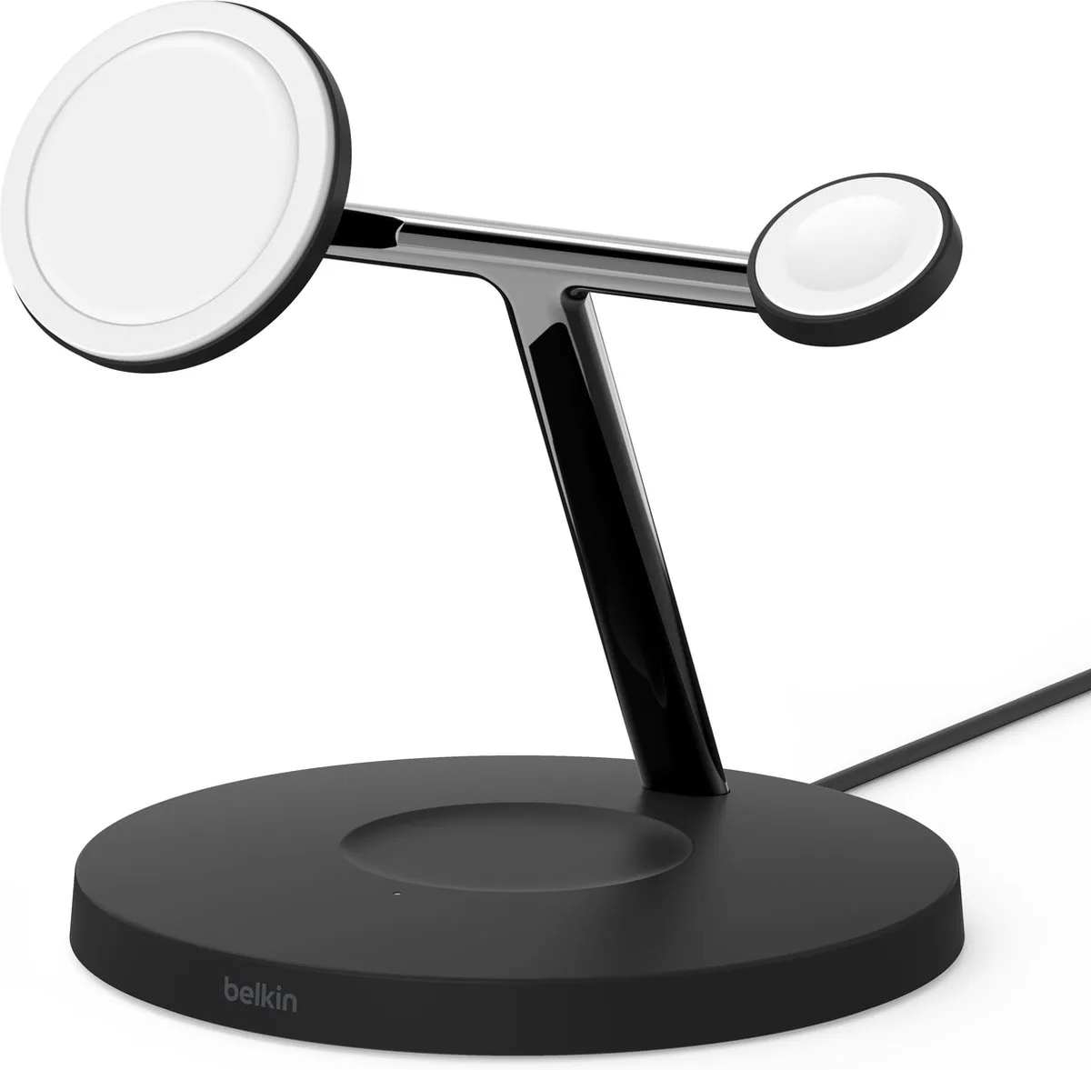 Belkin Boost Charge Pro - MagSafe 3-in-1 Wireless Charger - Zwart