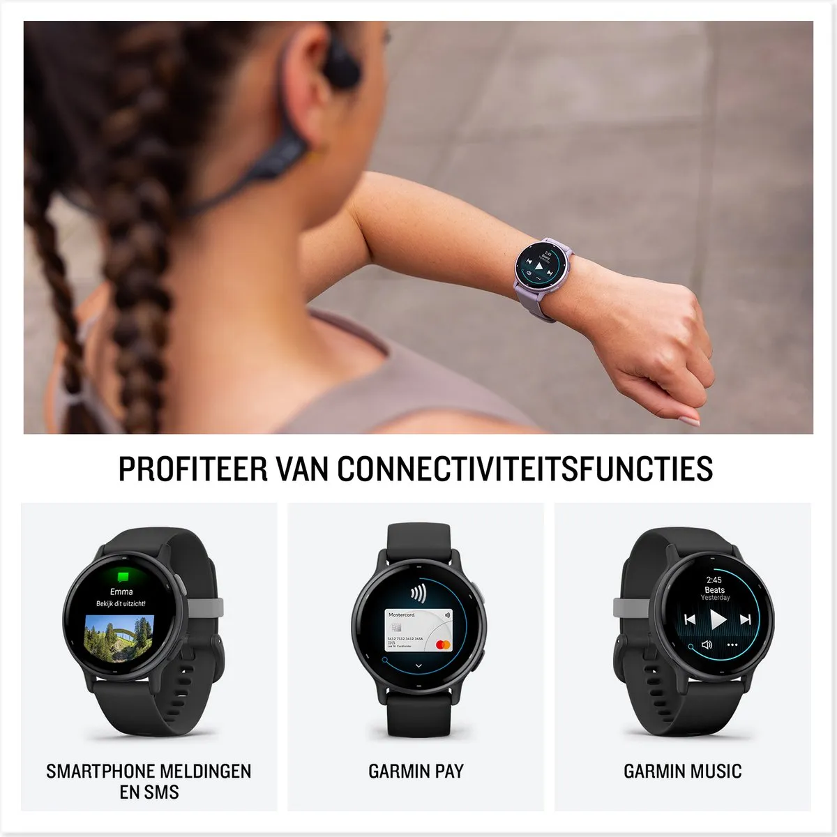 Garmin Vivoactive 5 Sporthorloge 42mm - Wit - afbeelding 6 van 6
