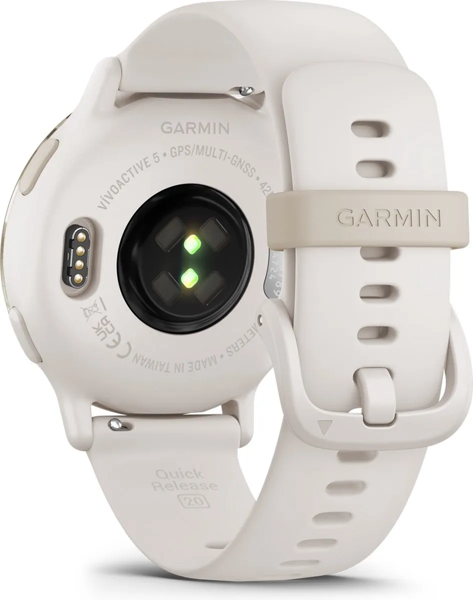 Garmin Vivoactive 5 Sporthorloge - AMOLED 1.2" - Wit