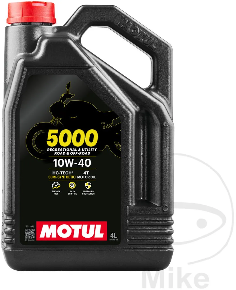 Motul 5000 10W40 4T Motorolie 4L - afbeelding 6 van 6
