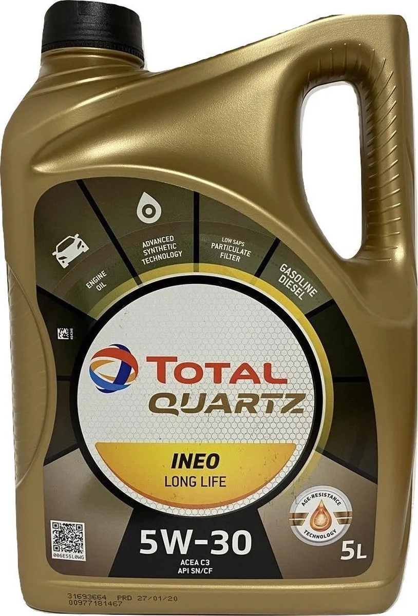 Total Quartz Ineo Longlife 5W-30 Motorolie 5L