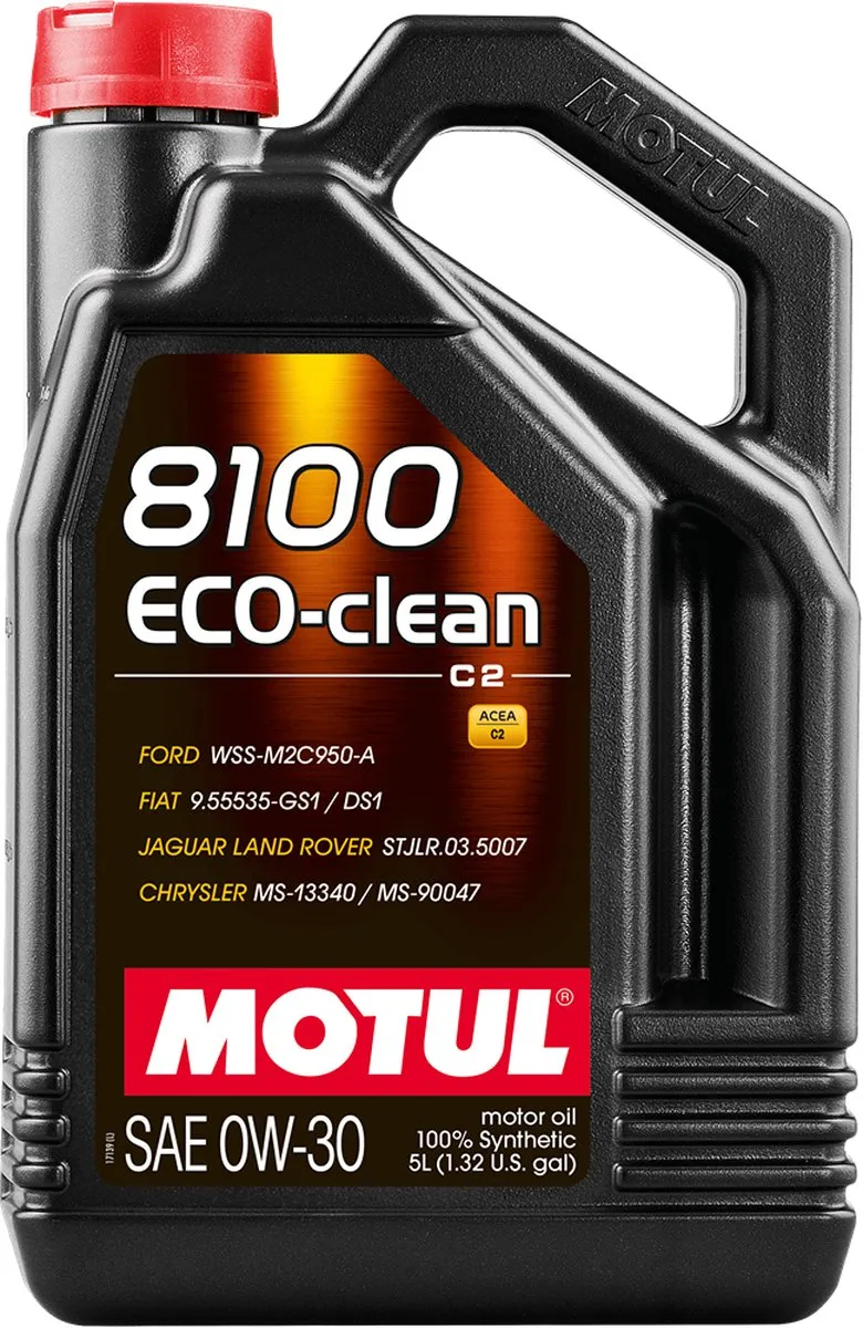Motul 8100 ECO-clean 0W30 Motorolie 5L