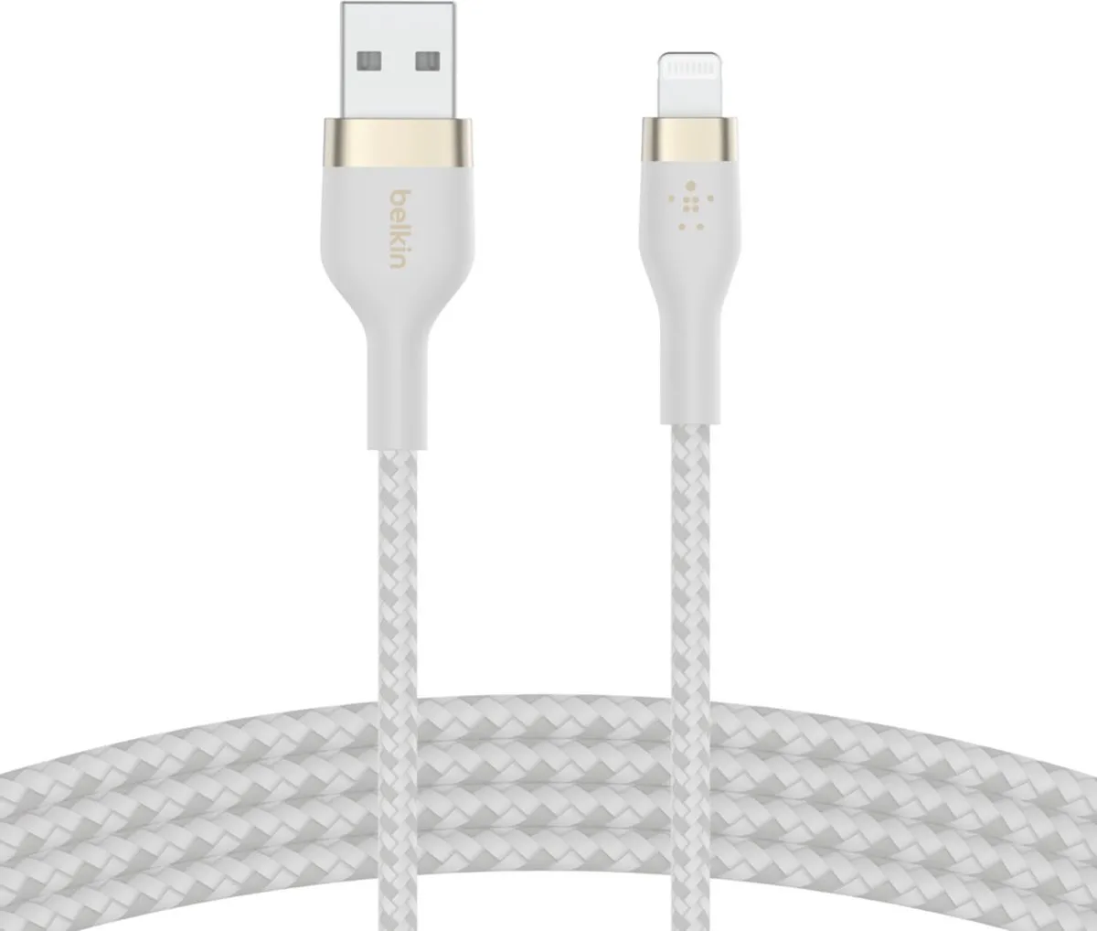 Belkin Boost Charge USB-A naar iPhone Lightning 3m - Wit