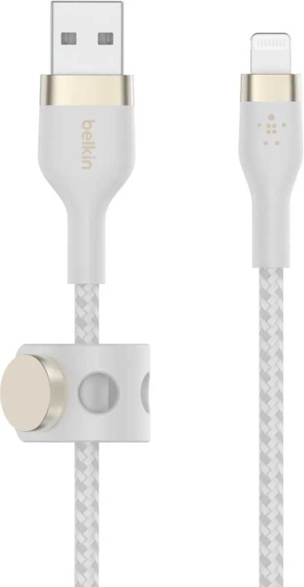 Belkin Boost Charge USB-A naar iPhone Lightning 3m - Wit