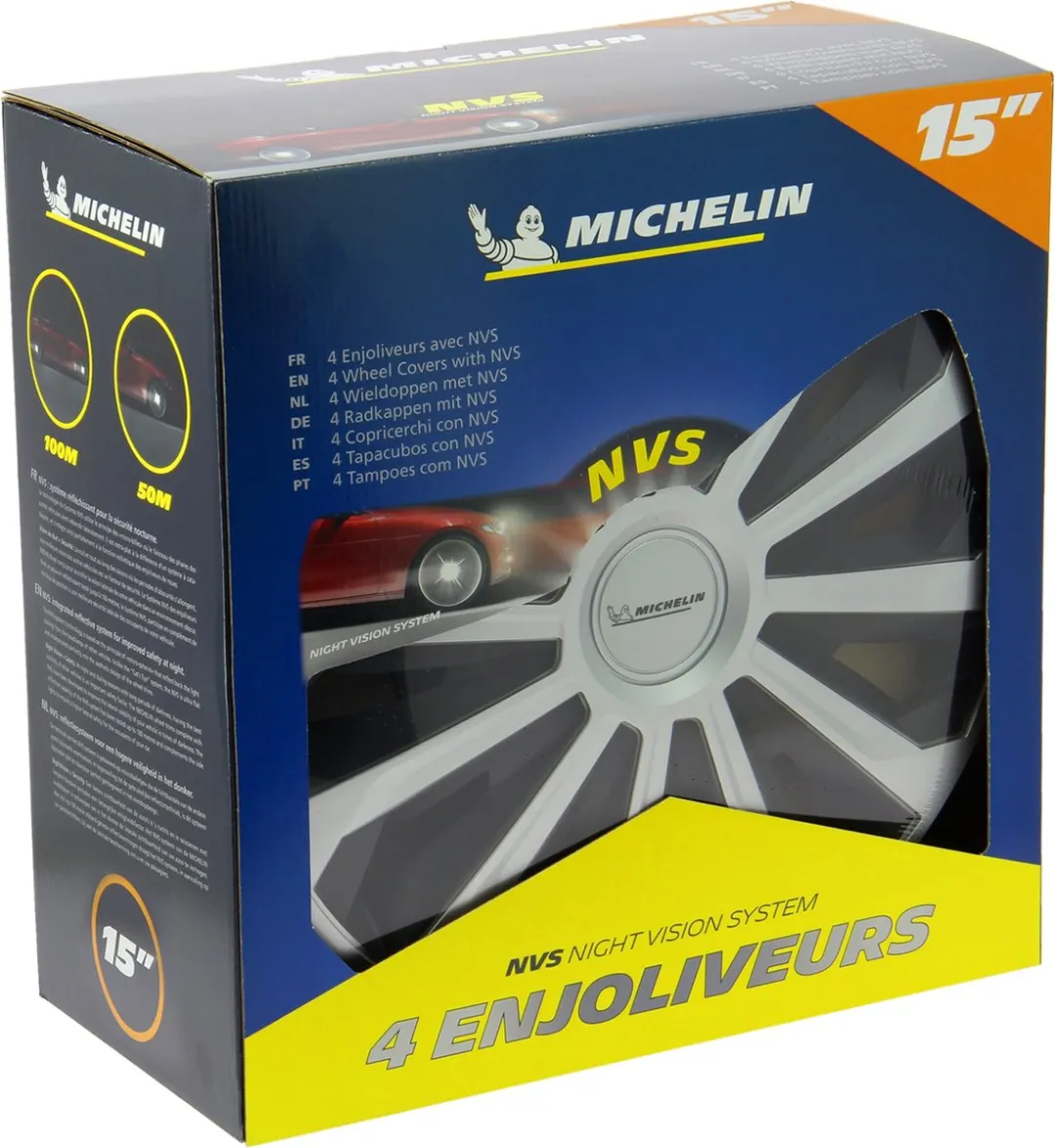 Michelin Wieldoppen 15 Inch - 4 Stuks