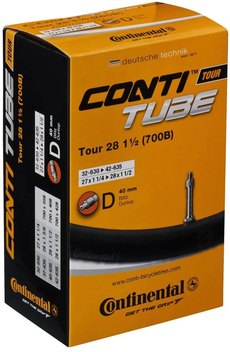 Continental Binnenband 28/32-47 559 DV40 - Stadsfiets - afbeelding 6 van 6