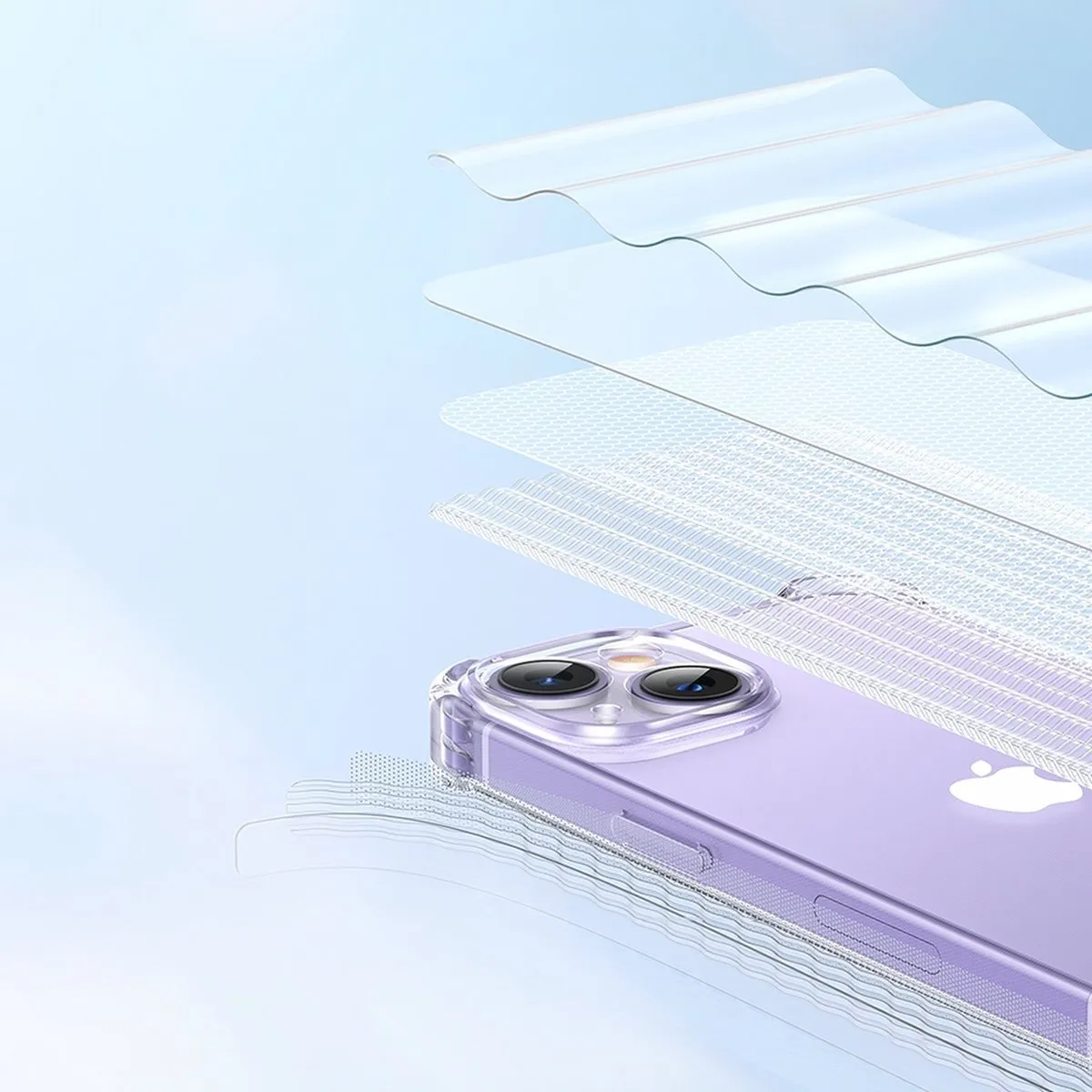Ugreen Hoesje iPhone 14 Plus LP602 - Transparent - afbeelding 4 van 6
