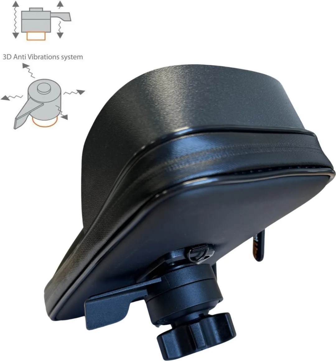 Lampa Opti-Case 170 Waterdichte Telefoonhoes - Zwart