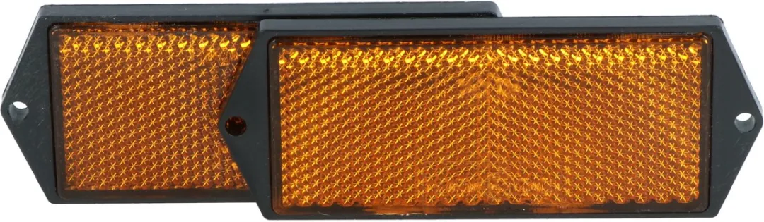 Carpoint Reflector Oranje 104x40mm - 2 Stuks