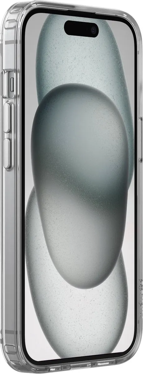 Belkin MSA019BTCL Telefoonhoes iPhone 15 - Transparant - Zwart