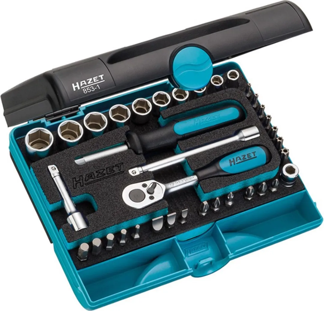 Hazet Doppenassortiment 36-delig 1/4" Ratelsleutel